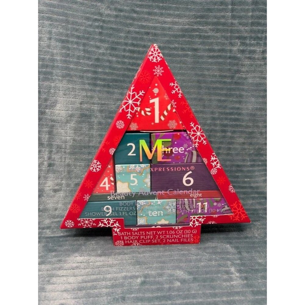ME beauty advent calendar body lotion bath fizz shower gel pack new
